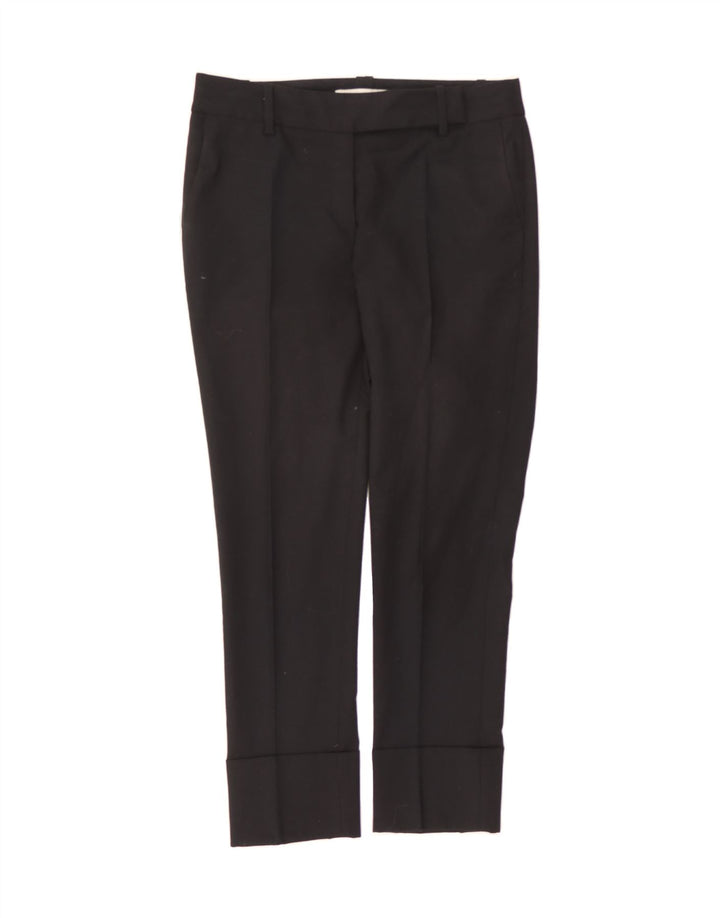 ZARA Womens Slim Chino Trousers W26 L26 Black Vintage Zara and Second-Hand Zara from Messina Hembry 