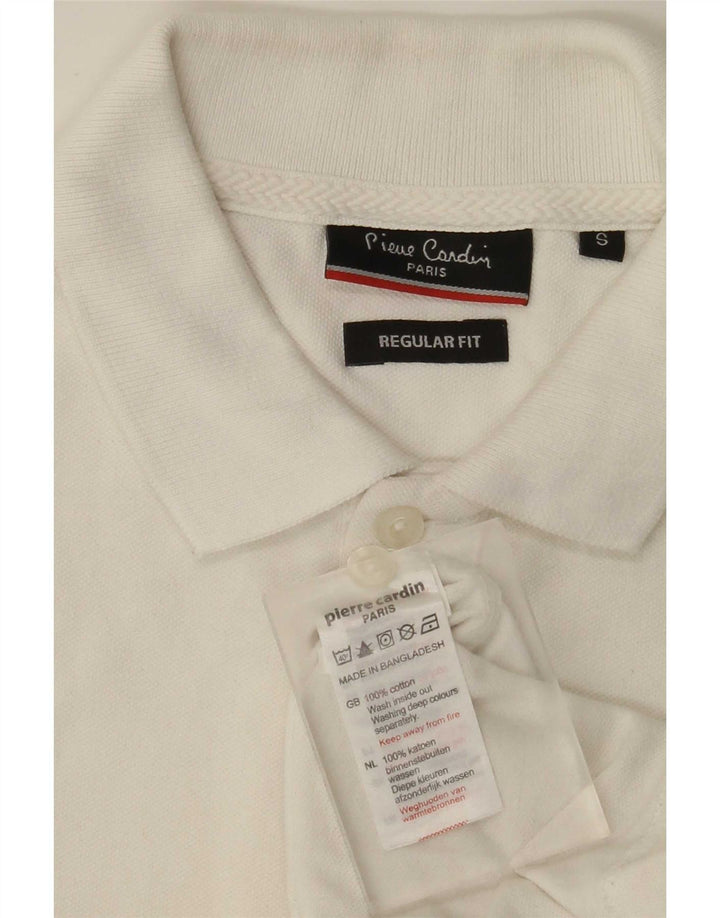 Pierre Cardin muška polo majica standardnog kroja Mala bijela pamučna