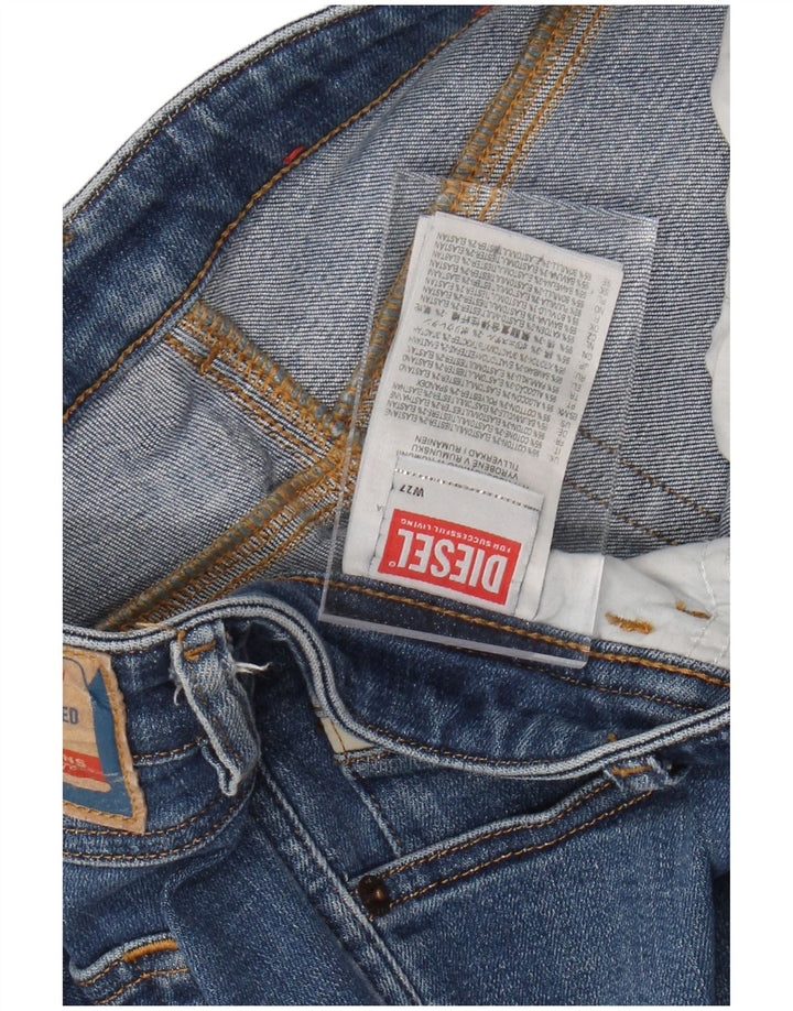 DIESEL Ženske uske traperice W27 L28 Plavi pamuk