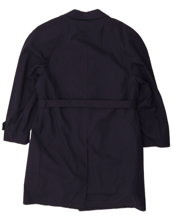 VINTAGE muški šerpa kaput UK 40 veliki tamnoplavi