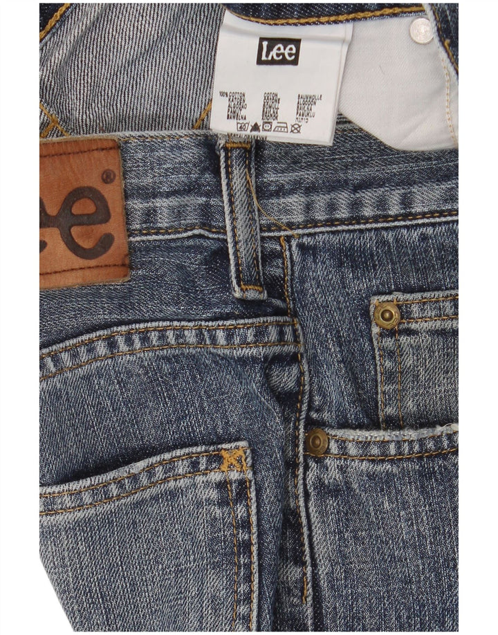 Lee Mens Seattle Straight Jeans W31 L30 Plavi pamuk