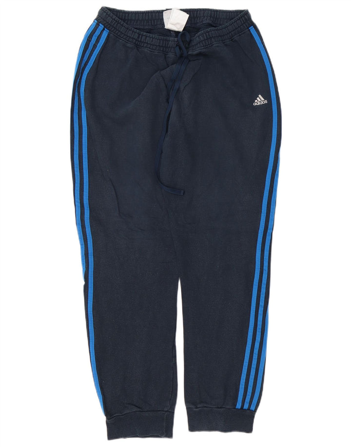 ADIDAS Muška trenirka Hlače Joggers UK 40/42 Srednje tamnoplavi pamuk