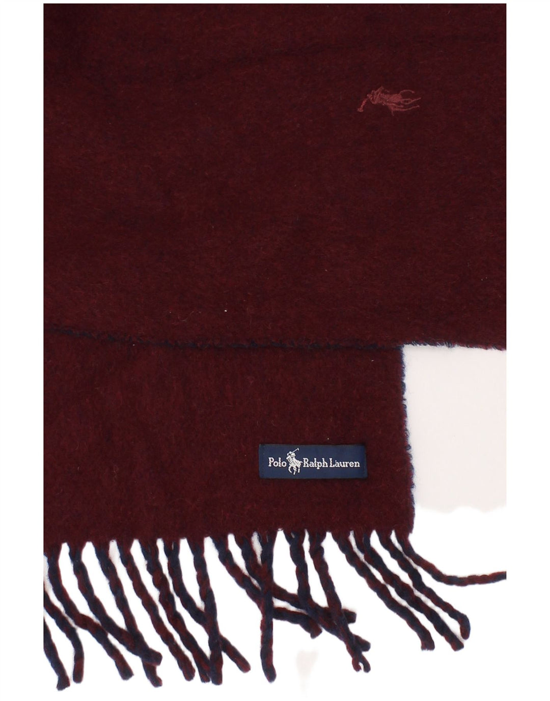 Polo Ralph Lauren muški pravokutni šal jedne veličine bordo klasik