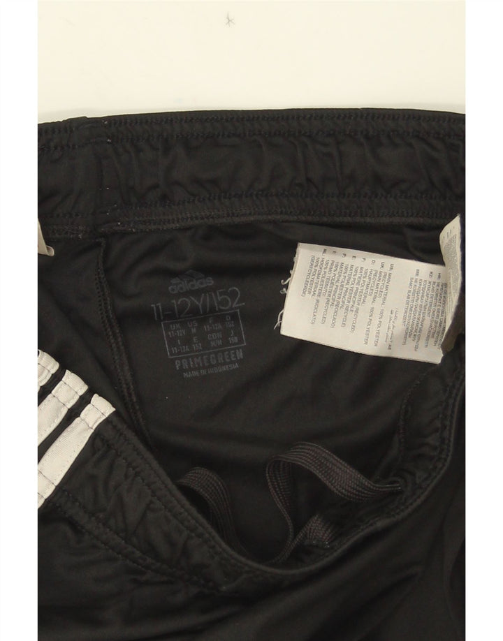 Adidas kratke sportske hlače za dječake 11-12 godina, crni poliester