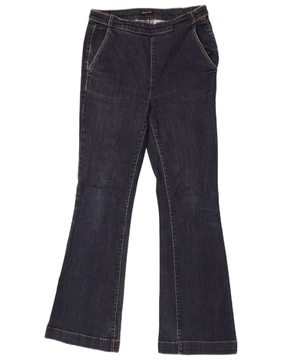 Ženske lepršave traperice Massimo Dutti EU 36 XS W26 L30 tamnoplave