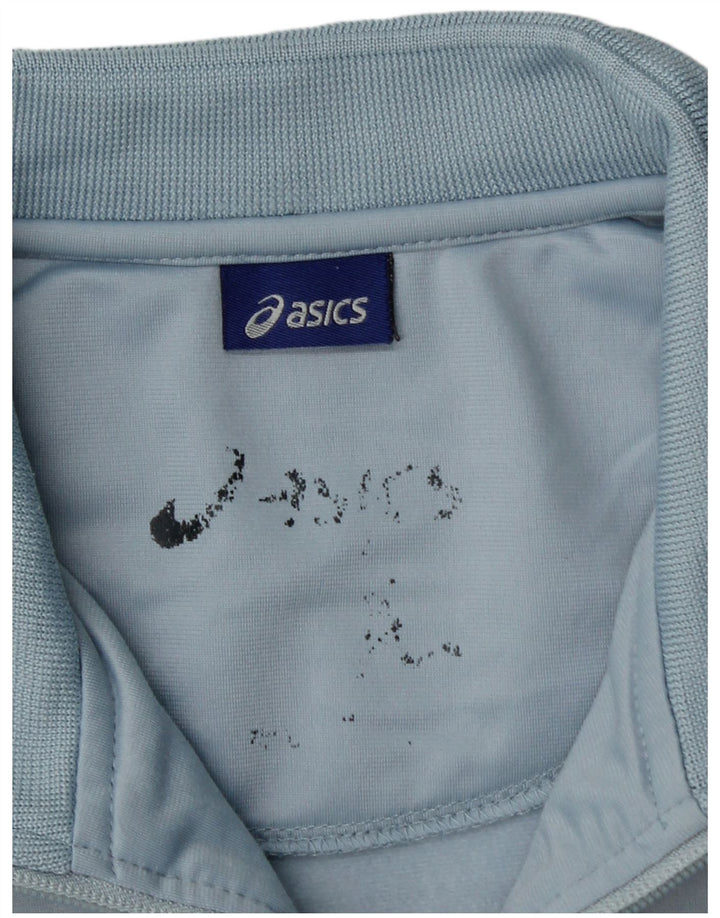 Asics muška gornja jakna trenirke srednje plavi poliester