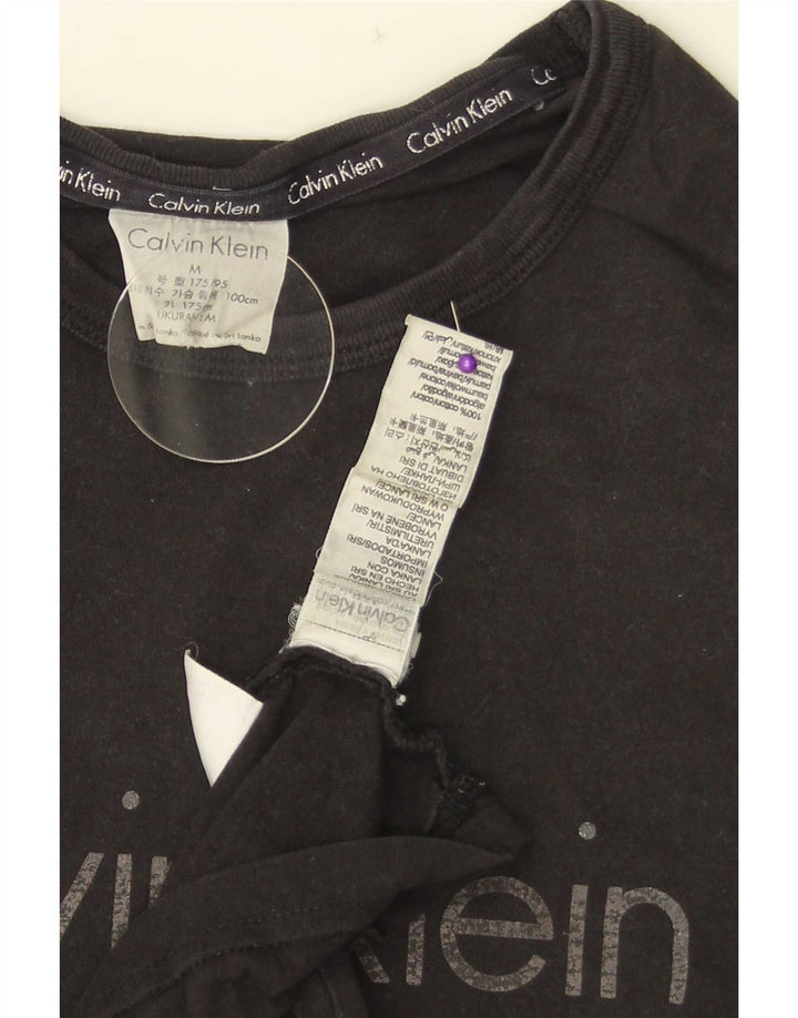 Calvin Klein muška grafička majica kratkih rukava Srednji crni pamuk