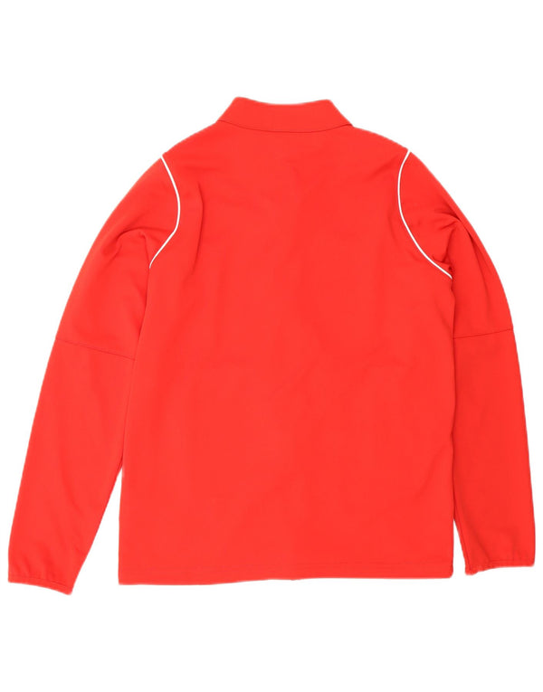 Nike Boys Dri Fit trenirka gornja jakna 12-13 godina velika crvena poliester