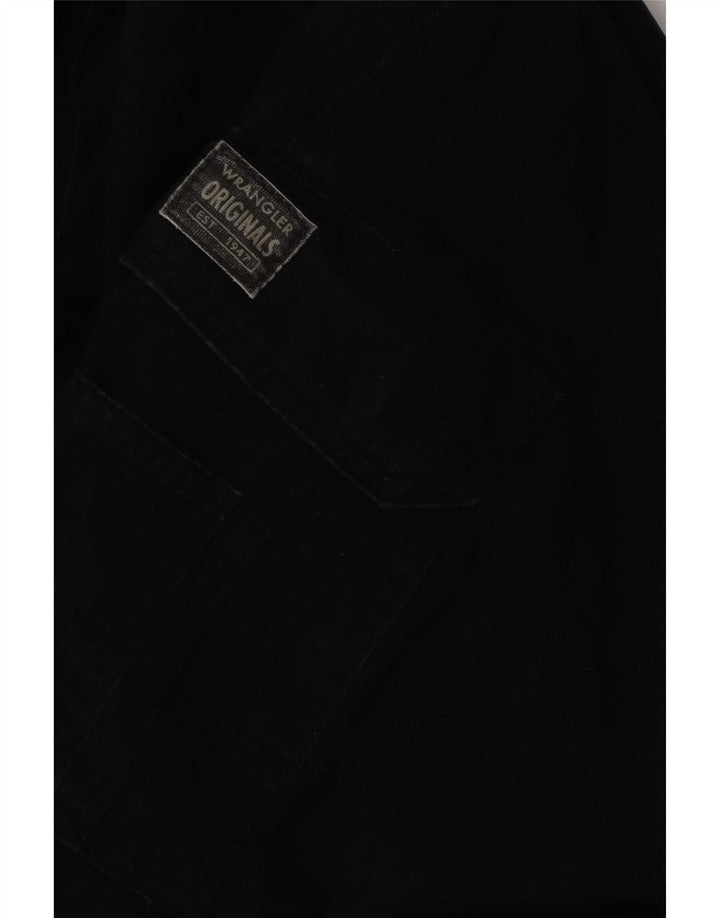 Wrangler muške ravne kargo hlače W38 L32 crne
