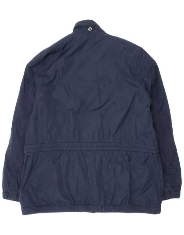 Barbour Boys Utility Jacket 10-11 Years Large Blue Polyamide