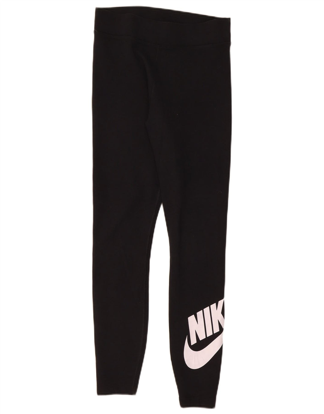 Nike ženske grafičke tajice UK 12 Srednje crni pamuk