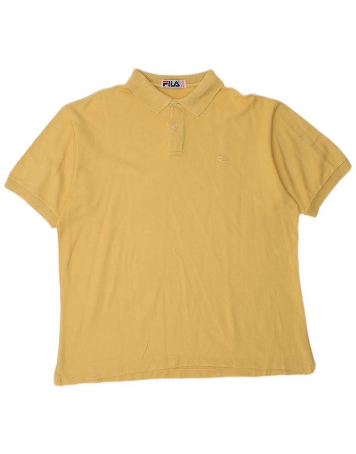 Fila muška polo majica IT 52 velika žuta pamuk