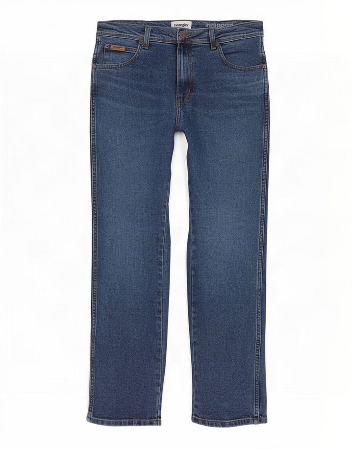 Wrangler Muške Texas Slim Jeans W32 L32 Plavi pamuk