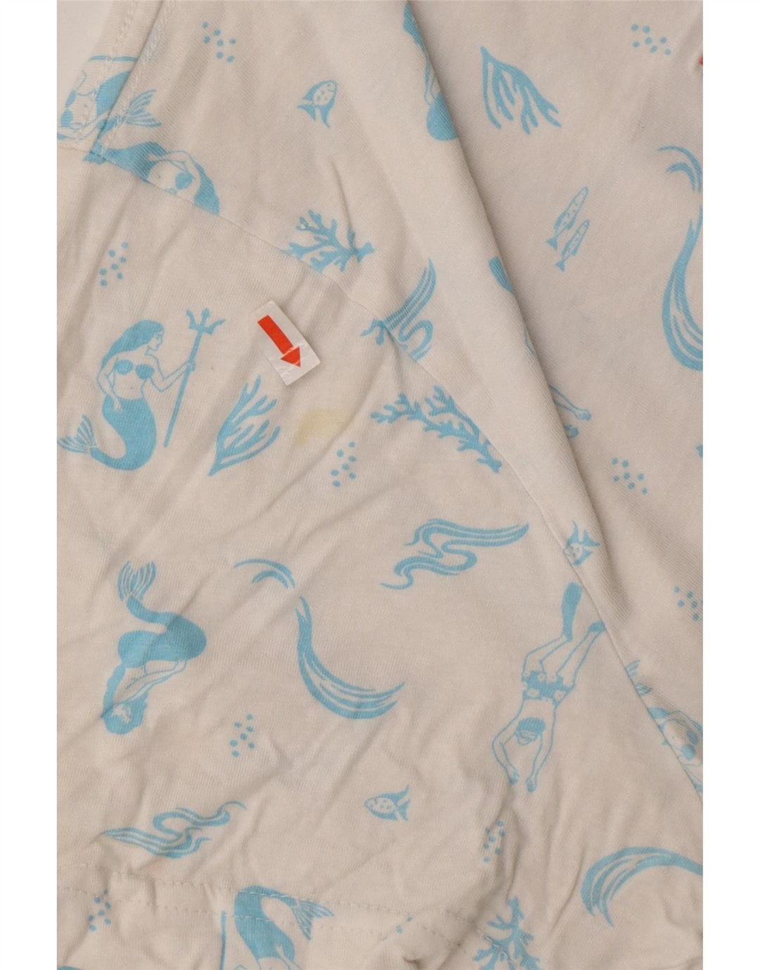 HURLEY Muška majica kratkih rukava srednje veličine, bijeli pamuk