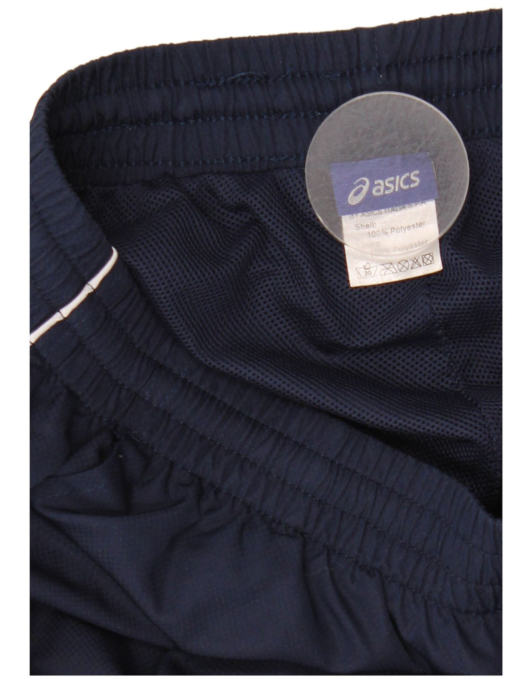 Asics muške hlače od trenirke Medium tamnoplavi poliester