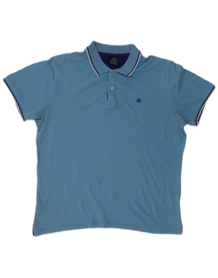 Champion muška polo majica Large Blue