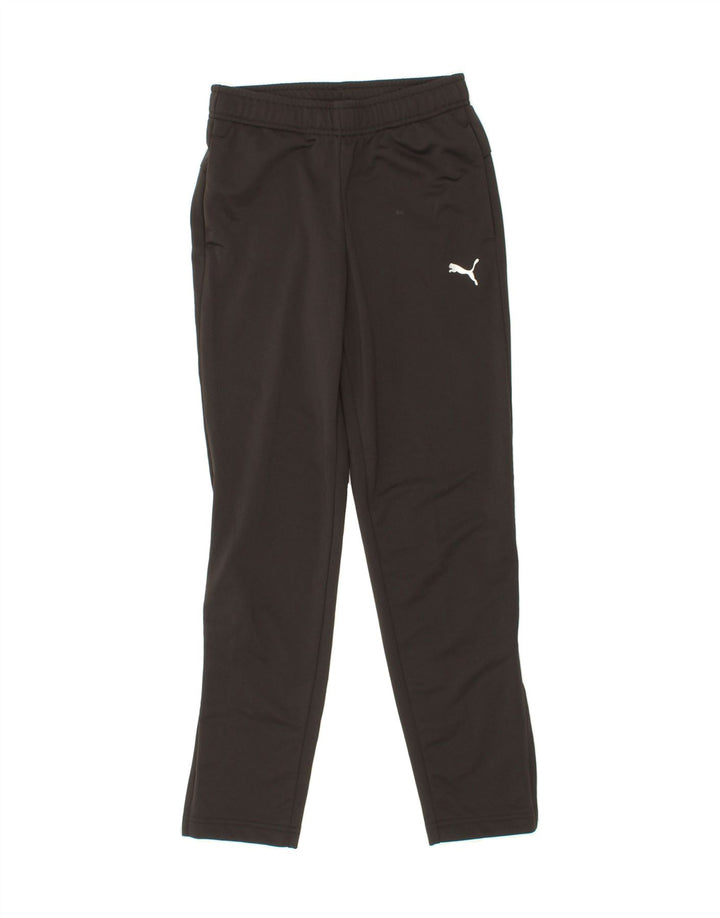PUMA Boys Tracksuit Trousers 11-12 Years Large Black Vintage Puma and Second-Hand Puma from Messina Hembry 