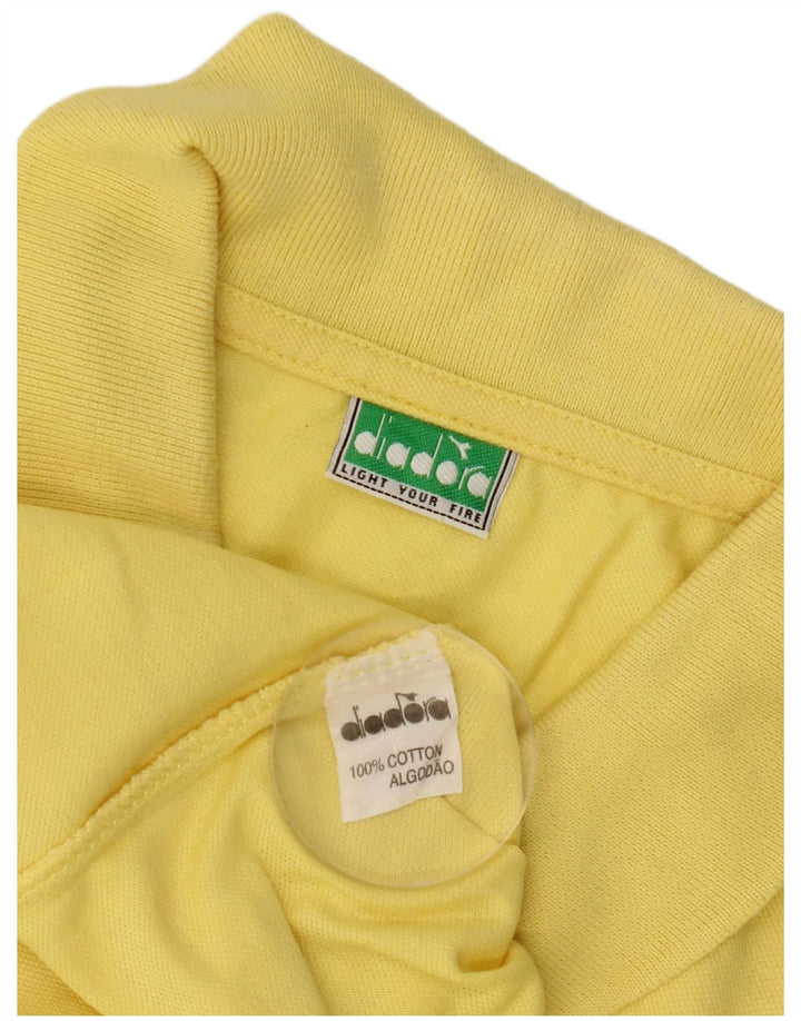 Diadora muška polo majica srednje žuti pamuk