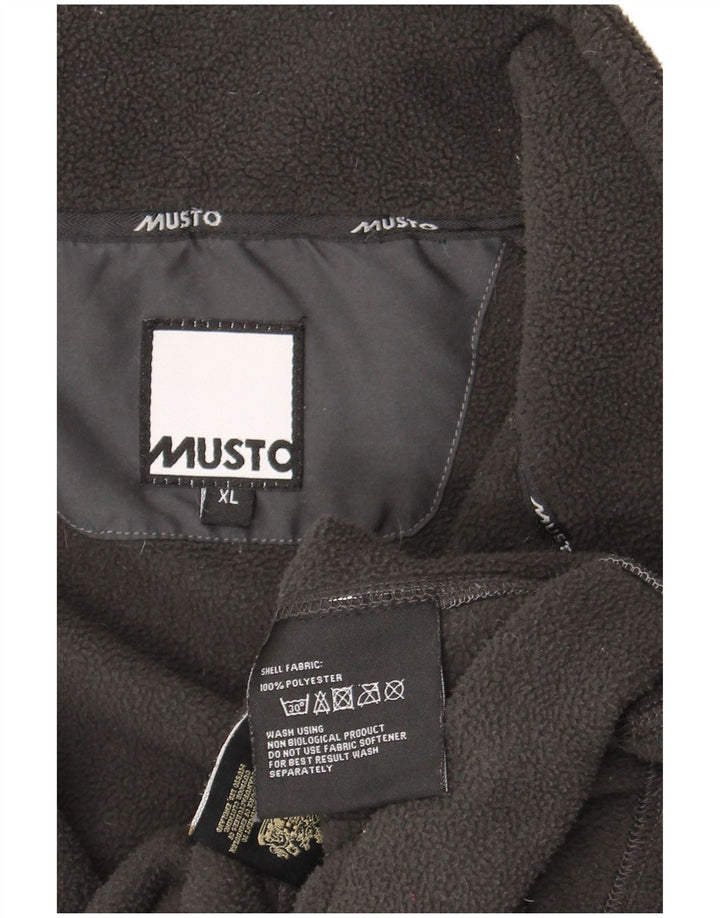 Musto jakna od flisa UK 42 XL sivi poliester