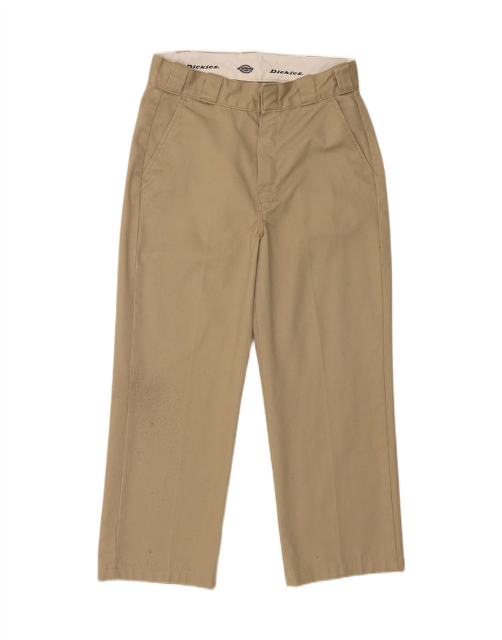 Dickies muške ravne chino hlače W28 L25 smeđi poliester