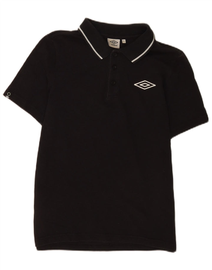 Umbro muška polo majica Srednje crni pamuk