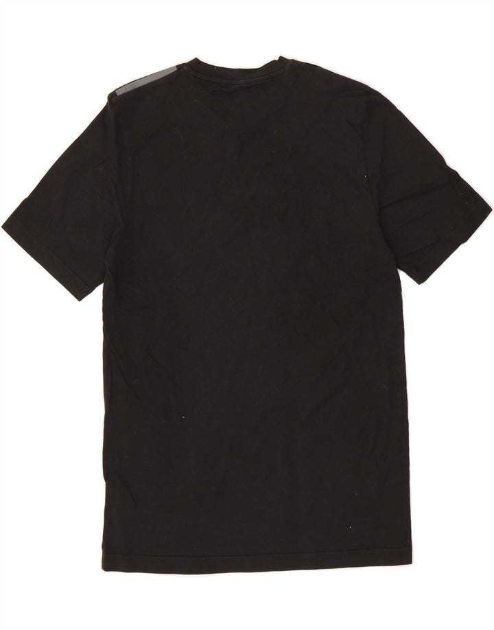 ADIDAS Mens T-Shirt Top Small Black Cotton Vintage Adidas and Second-Hand Adidas from Messina Hembry 
