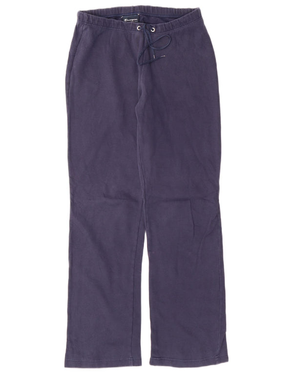 Champion Ženske Easy Fit Trenirke Hlače UK 8 Male tamnoplave pamučne