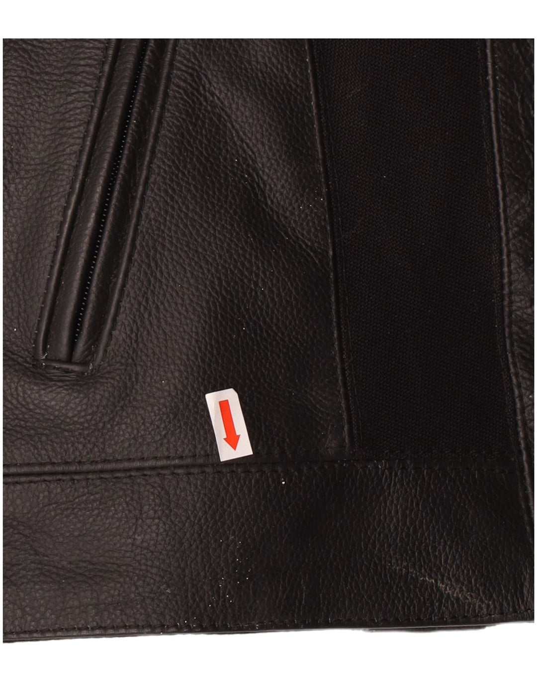 LEWIS ženska kožna biciklistička jakna UK 18 XL crna koža