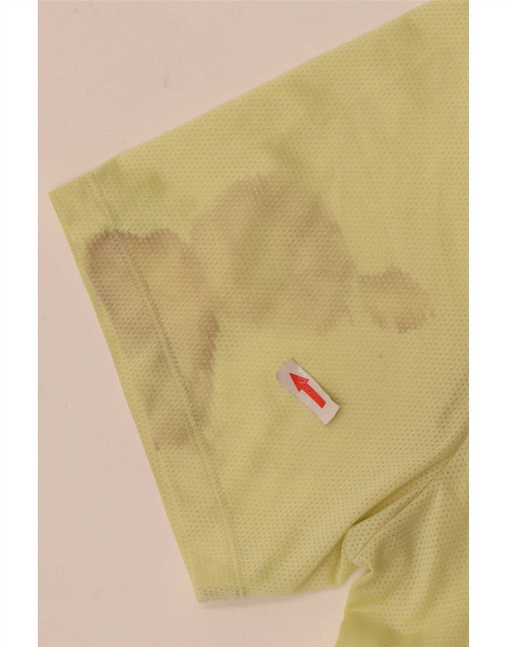 Nike Dri Fit Graphic T-Shirt Majica Veliki Žuti Poliester