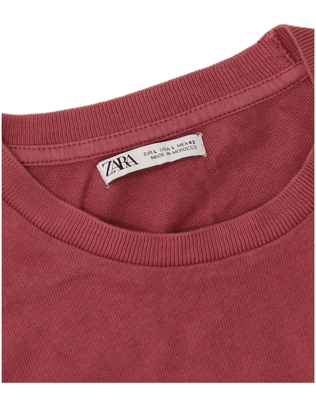 Zara muška majica kratkih rukava velika ružičasta