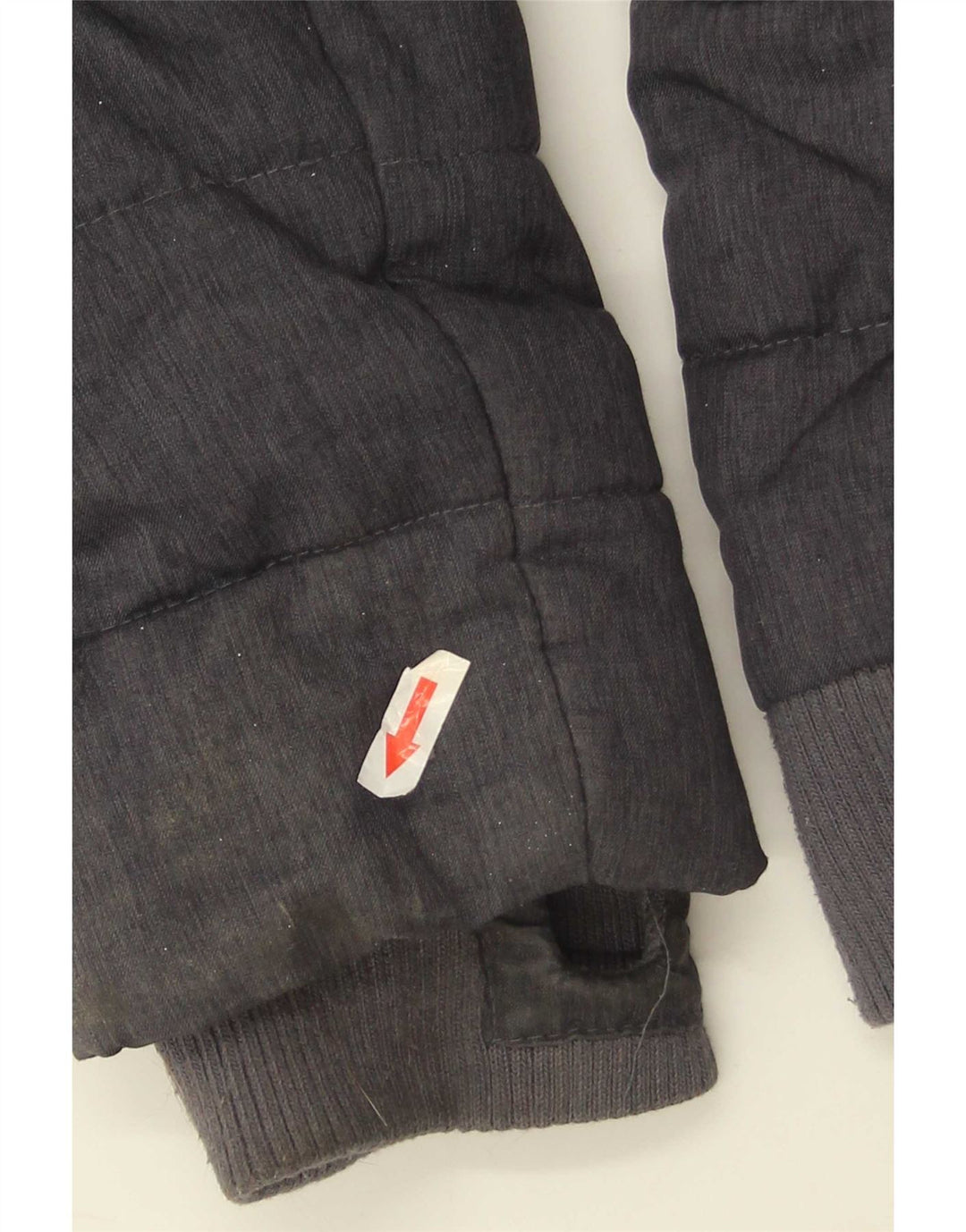 Superdry ženska podstavljena jakna s kapuljačom UK 12 srednje tamnoplavi poliester