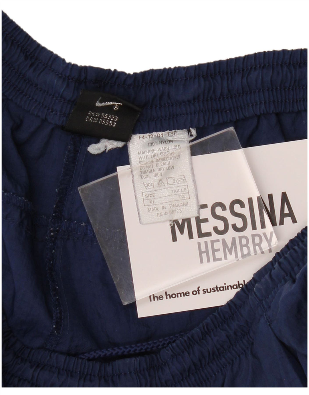 NIKE Muška trenirka Hlače Joggers XL tamnoplavi najlon