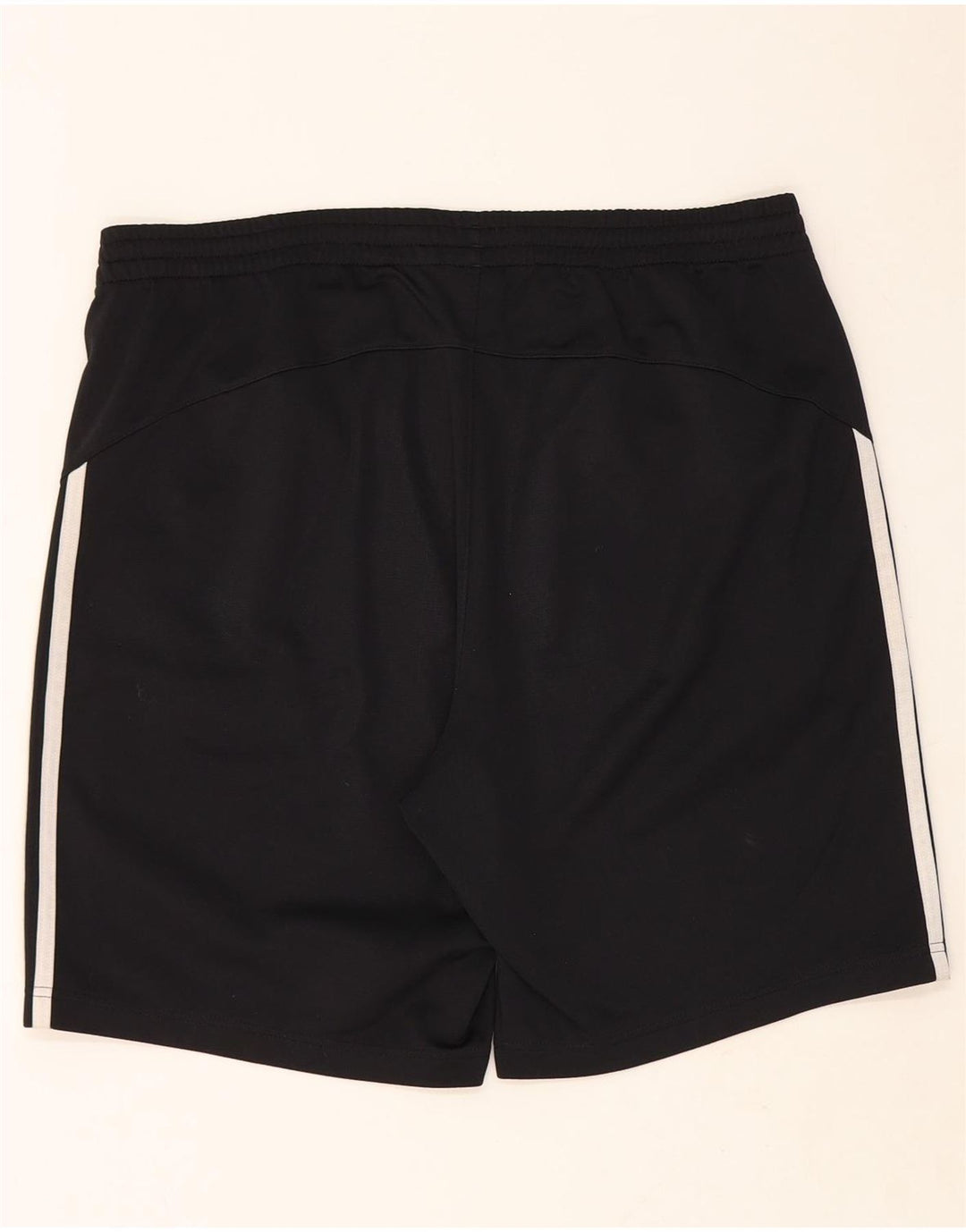 ADIDAS Mens Sport Shorts Large Black Polyester Vintage Adidas and Second-Hand Adidas from Messina Hembry 