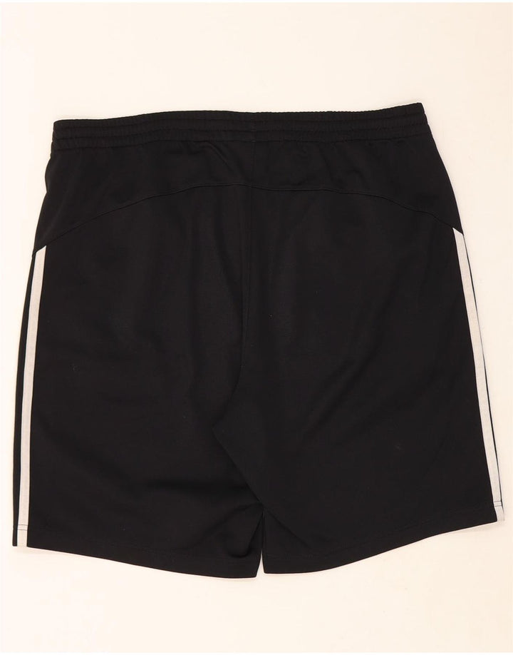 ADIDAS Mens Sport Shorts Large Black Polyester Vintage Adidas and Second-Hand Adidas from Messina Hembry 