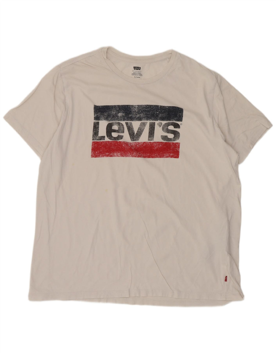 Levi's muška majica s grafičkim motivima XL, bijeli pamuk
