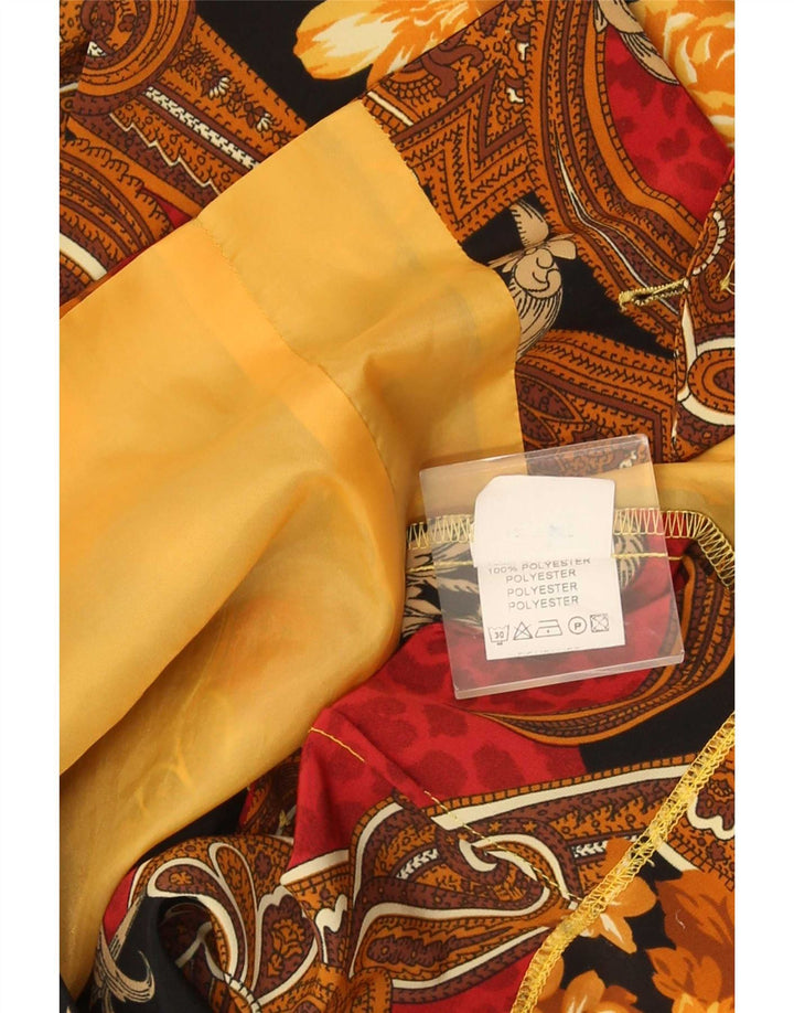 Vintage ženski sako s 5 gumba UK 16 Veliki raznobojni paisley