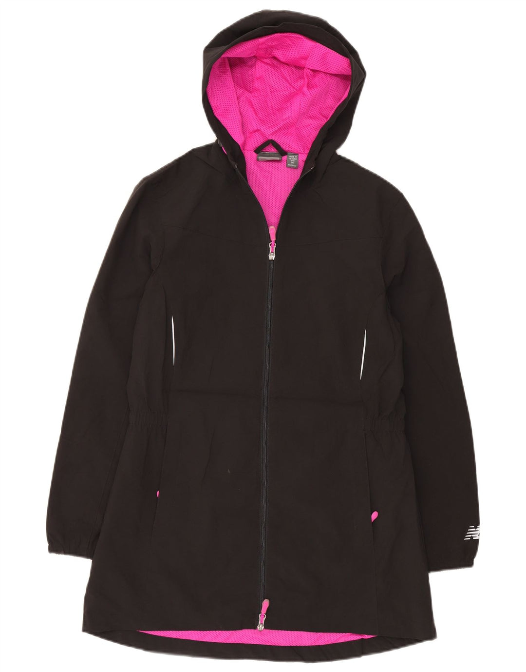 New Balance ženski baloner s kapuljačom UK 14 srednji crni poliester