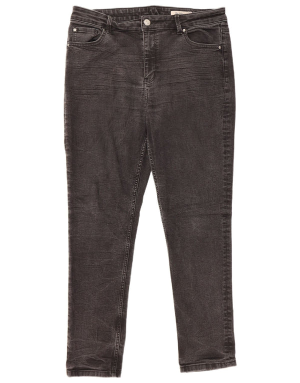 Marks & Spencer Womens The Lily Slim Jeans UK 16 Large W34 L28 Black