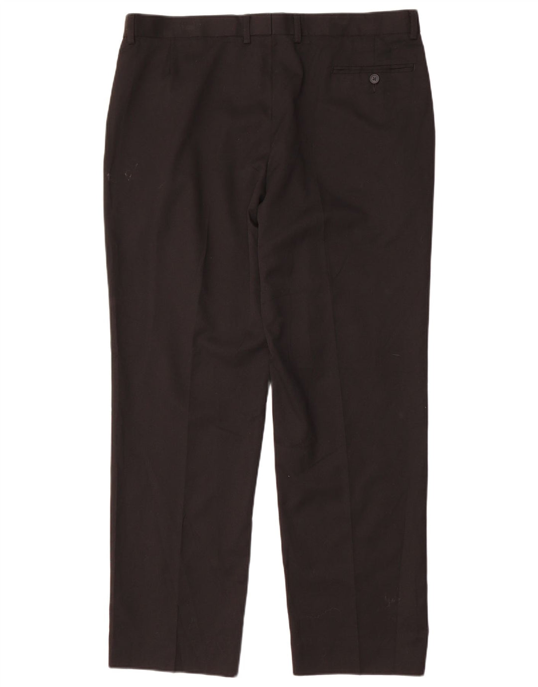 Marks & Spencer muške chino hlače regularnog kroja W38 L31 crni poliester