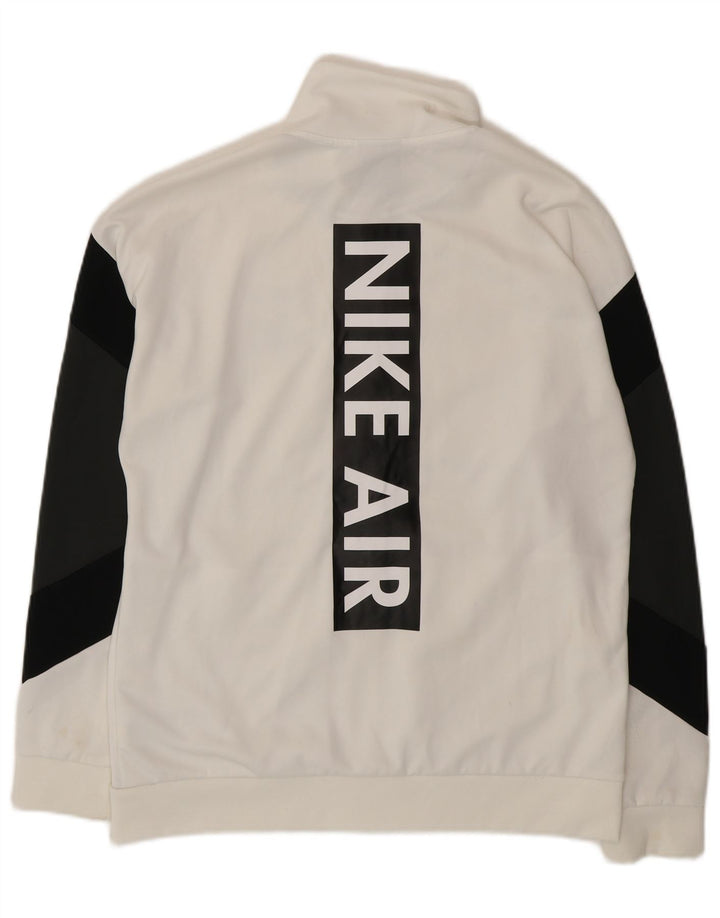 Muška gornja jakna Nike Graphic Trenirka srednje bijele boje, poliester
