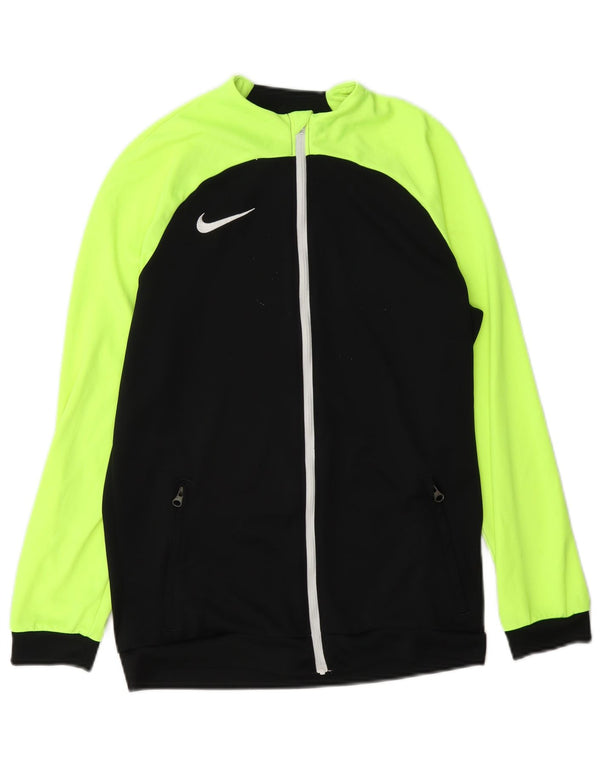 Nike Boys Dri Fit trenirka gornja jakna 12-13 godina velika crna boja