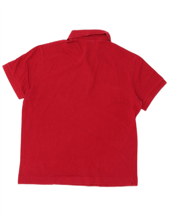 LACOSTE muška polo majica veličine 3 mala crvena pamuk