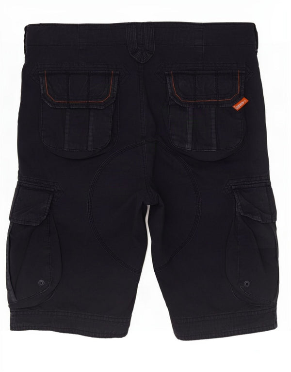 Superdry muške kargo kratke hlače srednje veličine W32 tamnoplavi pamuk