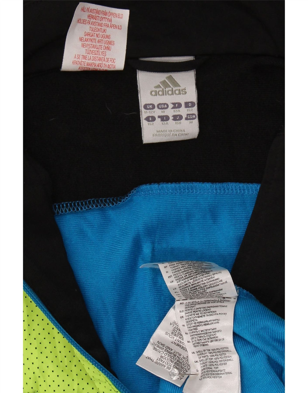 Adidas Boys A.C. Cesena Gornja jakna trenirke 11-12 godina Blue Colourblock