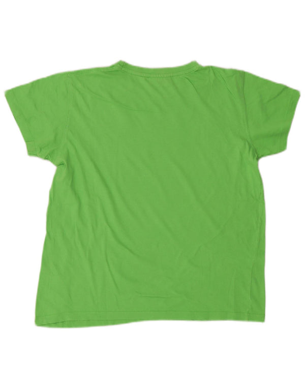 Pyrex Girls Graphic T-Shirt Top 14-15 Years 2XL Zeleni pamuk