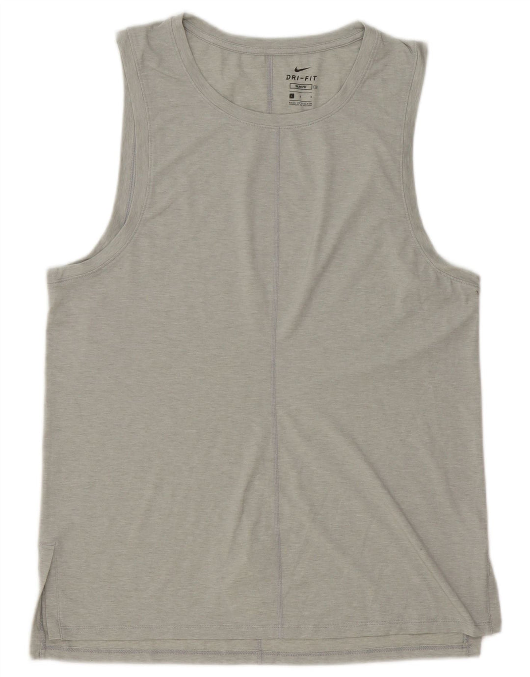 Nike Dri Fit Slim Top Veliki sivi poliester