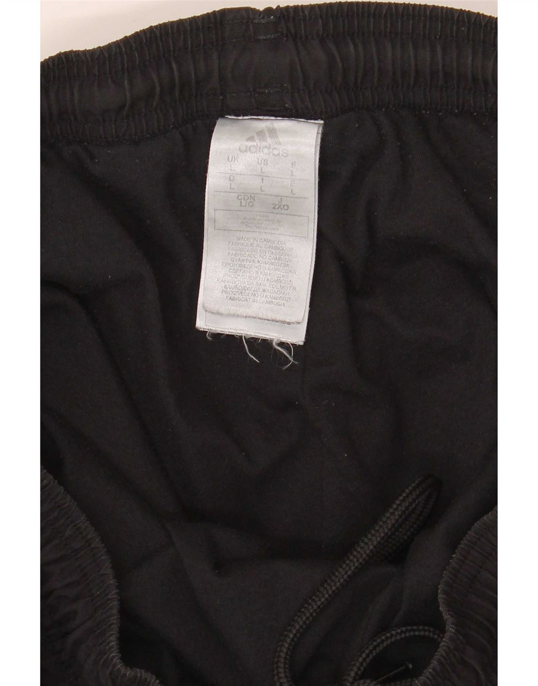 Adidas muška trenirka hlače Joggers veliki crni poliester