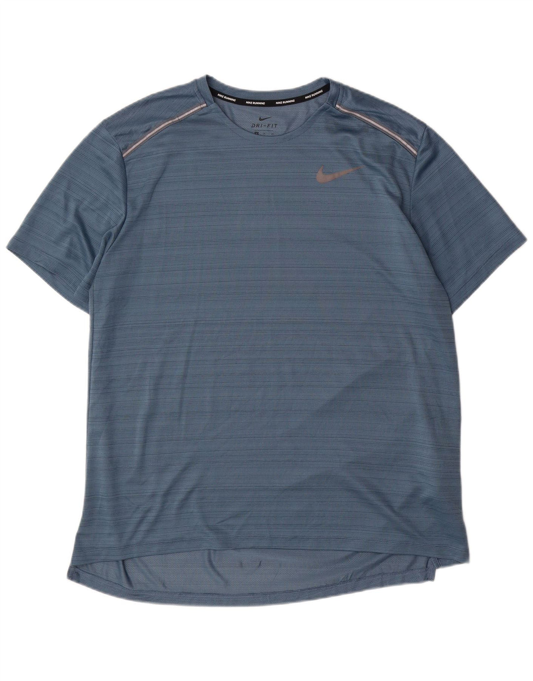 Nike Dri Fit majica s plavim prugama od poliestera