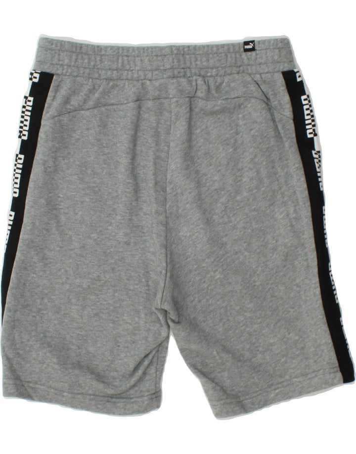 PUMA Mens Graphic Sport Shorts Medium  Grey Vintage Puma and Second-Hand Puma from Messina Hembry 
