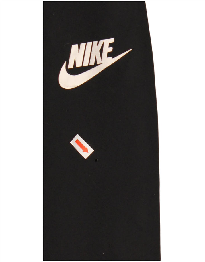 Nike muške trenirke, srednje hlače, crni poliester